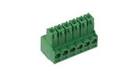 ak155006-35 PTR HARTMANN, 3.5mm Pitch, AK1550, 6 Way, , Pluggable Terminal Block, Header, Cable Mount, AK1550/06-3.5