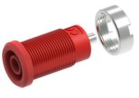 3270-i-r Electro PJP Red Female Banana Socket, 4 mm Connector, Tab Termination, 25A, 1kV