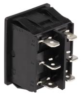 18391407 Marquardt DPDT, (On)-Off-(On) Rocker Switch Panel Mount