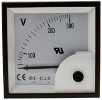 901-0526 RS PRO Analogue Voltmeter AC ±1.5 %, 68 x 68 mm
