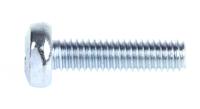 553-554 RS PRO Pozidriv M4 Pan Steel Machine Screws DIN 7985Z x 16.0mm
