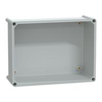 nsyplsc2736ag Schneider Electric PanelSeT Series Grey Fibreglass Reinforced Polyester Enclosure, IP66, IK09, Grey Lid, 270 x 360mm