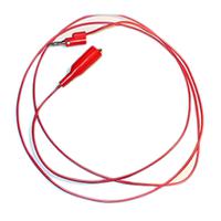 bu-2030-a-60-2 Mueller Electric Crocodile Clip Lead, 10A, 300V, Red, 1.5m Lead Length
