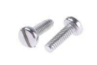 526-906 RS PRO Slot M2 Pan A2 304 Stainless Steel Machine Screws DIN 85 x 6.0mm
