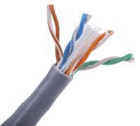 557-238 RS PRO, 305m Cat6, Grey, U/UTP Unshielded, Unterminated PVC Sheath
