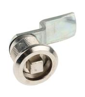b236086 Euro-Locks a Lowe & Fletcher group Company Camlock, 12.8mm Panel-to-Tongue, 16.3 x 14.1mm Cutout, Key Unlock