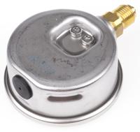 9626969 WIKA G 1/4 Analogue Pressure Gauge 400bar Bottom Entry 63mm Outside Diameter