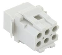 sms6r3 Souriau Sunbank by Eaton, SMS Female Connector Housing, 6 Way, 2 Row