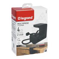 050412 Legrand 1.5m 4 Socket Type E - French Extension Lead