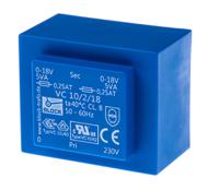 vc-10218 Block 18V ac 2 Output Through Hole PCB Transformer, 10VA