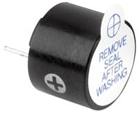 179-7450 RS PRO Through Hole Buzzer, 6 → 15 V, 85dB at 1 m, Single-Tone