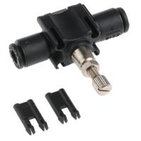 7770-04-00 Legris 7770 Series Tube Flow Regulator, 4mm Tube Inlet Port x 4mm Tube Outlet Port