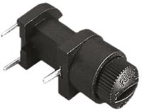 fx0330 Bulgin 6.3A PCB Mount Fuse Holder for 5 x 20mm Fuse, 1P, 250V ac