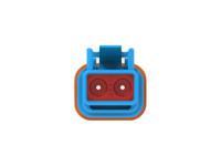 dt06-2s-te07 TE Connectivity, DT06-2S Automotive Connector Socket Brown Cable 2 Way, Cable Termination DT06-2S-TE07