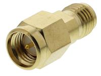 546-3298 RS PRO Straight 50Ω RF Adapter SMA Plug to SMA Socket 18GHz