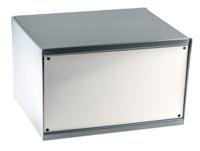 232-311 RS PRO Grey Cold Rolled Steel Instrument Case, 254 x 197 x 159mm
