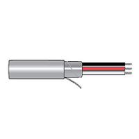 2422c-sl005 Alpha Wire Alpha Essentials Communication & Control Control Cable, 2 Cores, 0.75 mm² 18 AWG, Screened, 100 ft, Grey
