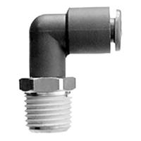 krl08-02s SMC KR Series Male Stud Elbow, R 1/4 to Push In 8 mm, Threaded-to-Tube Connection Style