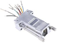 382-2689 RS PRO D Sub Adapter Male 9 Way D-Sub to Female RJ45