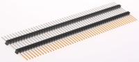 ew5012ls500 Samtec EW Series Straight Through Hole Pin Header, 50 Contact(s), 2.54 mm Pitch, 1 Row, Unshrouded