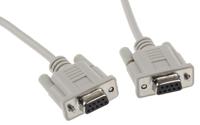 11019018-50 Roline Female 9 Pin D-sub to Female 9 Pin D-sub Serial Cable, 1.8m