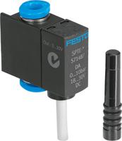 spte-v1r-q4-v-25k Festo Pressure Switch, Push In 4 mm -1bar to 0bar