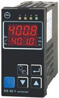 ks40-108-9090d-d51 P.M.A KS40 PID Temperature Controller, 96 x 48 (1/8 DIN)mm, 2 Output, 90 → 250 V ac Supply Voltage ON/OFF