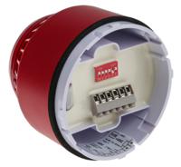 580002rsco-0074x Eaton Red Sounder Beacon, 18 → 28 V dc, IP56, IP65, Wall Mount, 101dB at 1 Metre