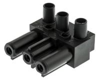 9203132581 Wieland GST18 Series Connector, 3-Pole, Female, Cable Mount, 16A, IP20