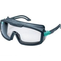 9143296 uvex i-guard planet Anti-Mist UV Safety Glasses, Clear PC Lens