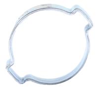 436-443 RS PRO Steel O Clip, 9mm Band Width, 20 → 23mm ID