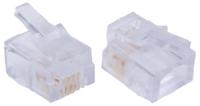 940-sp-3046r Bel-Stewart 940-SP Series Male RJ14 Connector, Cable Mount, Cat3, UTP Shield Straight 6P/4C -Way