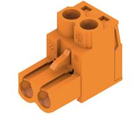 1943580000 Weidmuller 5.08mm Pitch 2 Way Right Angle Pluggable Terminal Block, Plug, Through Hole, Screw Termination