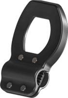 815121plhn9005l-bow-handle-19-22 TR Fastenings Black Hands Free Door Opener