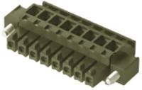 1798810000 Weidmuller, 3.81mm Pitch, BC 3.81, 6 Way, Right Angle, Pluggable Terminal Block, Plug, Cable Mount, Screw Termination,