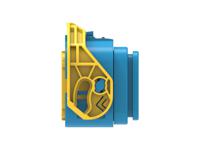 2366494-4 TE Connectivity, 2366494 Connector Housing Receptacle Blue Cable Mount 48 Way, Cable Termination