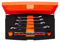 1rms5 Bahco 1RM Series 5-Piece Spanner Set, 8 → 19 mm, Alloy Steel