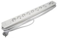 146-6750 RS PRO 5m 8 Socket Type E - French Extension Lead, 250 V