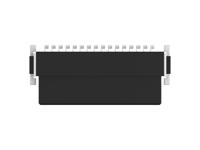 354080-e ERNI 354080 Series Vertical Surface PCB Header, 32 Contact(s), 1.27 mm Pitch, 2 Row, Shrouded