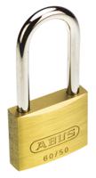 xr0060hb55k1 ABUS Key Weatherproof Brass, Steel Padlock, Keyed Alike, 8mm Shackle, 50mm Body