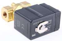 vxe2120-01f-5do1 SMC Solenoid Valve VXE2120-01F-5DO1, 2 Port, NC, 24 V dc 1/8 in