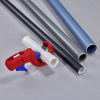 90-23-01-bk Knipex Pipe Cutter 50 mm, Cuts Plastic