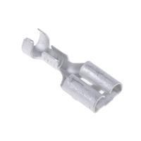 42238-2 TE Connectivity FASTIN-FASTON .250 Uninsulated Female Spade Connector, Receptacle, 6.35 x 0.81mm Tab Size, 0.8mm² to