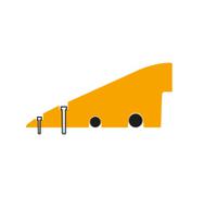 284-3626 RS PRO Rubber Ramp