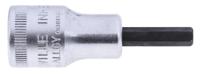 02050005 STAHLWILLE 3/8 in Drive Bit Socket, Hex Bit, 5mm, 52 mm Overall Length