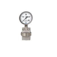 7572418 WIKA G 1/4 Analogue Differential Pressure Gauge 10bar Bottom Entry 100mm Outside Diameter