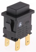 h8351abaaab Arcolectric (Bulgin) Ltd 8300 Series Miniature Push Button Switch, Momentary, Panel Mount, DPDT, 250V ac, IP65