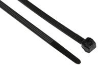 118-04900-t30los-pa66hs-bk HellermannTyton Cable Tie, 200mm x 3.4 mm, Black Polyamide 6.6 (PA66), Pk-100