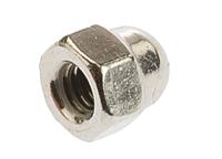 248-4387 RS PRO, Plain Stainless Steel Hex Nut, DIN 1587, M3