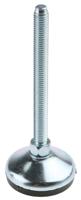 126-3555 RS PRO M10 Rubber Adjustable Foot, 400kg Static Load Capacity 10° Tilt Angle